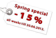 Early booking 2012