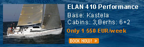 Elan 410 for Hvar Easter regatta 2009